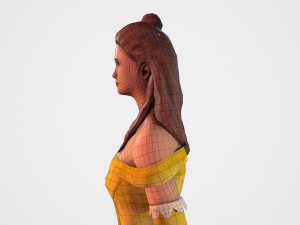 the beauty 3D Model
