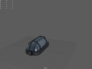 wall light - game ready low-poly Model 3D