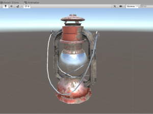 lamp - game ready Model 3D