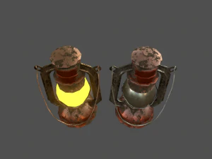 lamp - game ready 3D Model