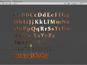english letters - copper 3D Modell