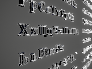russian and ukrainian letters - yellow metal 3D 모델