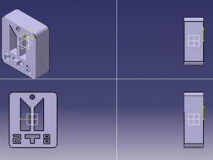 bts 3d shield 3Dモデル