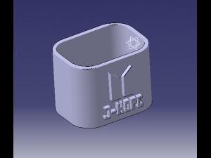bts flowerpot 3D 모델
