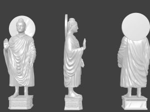 gautama buddha 3d print ready model 3D Print Model