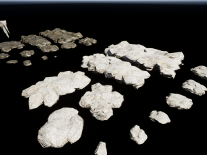 rocks collection 3D Model