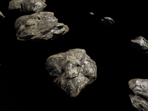 rocks collection 3D Model