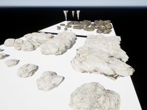 rocks collection 3D Model
