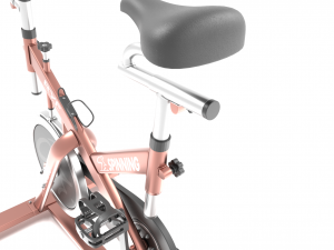 stationary spinning bicycle 3D मॉडल