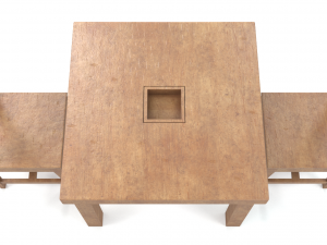 dining table Modello 3D