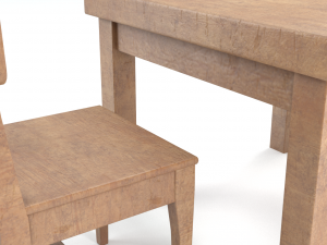 dining table Modello 3D