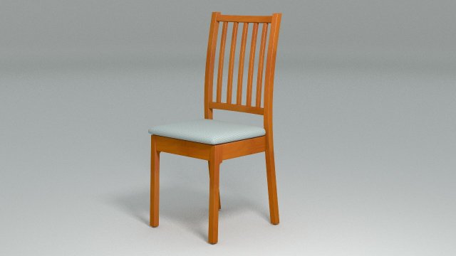 common chair 3D मॉडल .c4d .max .obj .3ds .fbx .stl .blend 