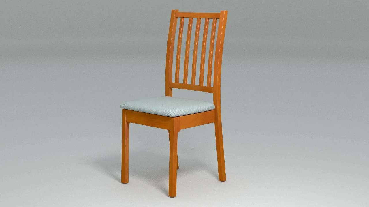 common chair 3D Model .c4d .max .obj .3ds .fbx .stl .blend 