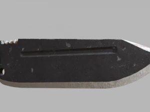 futuristic knife 3D Model