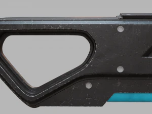 futuristic knife 3D Model