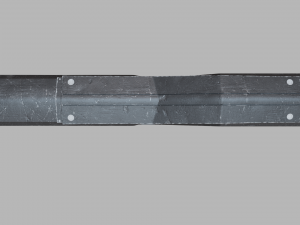 futuristic knife Model 3D