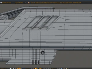 futuristic knife 3D Model