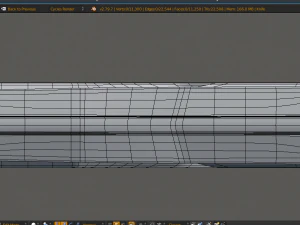 futuristic knife 3D Model
