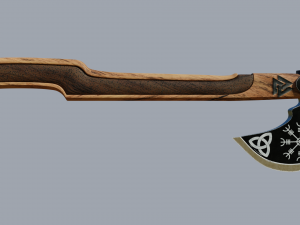 viking ax high poly pbr 3D Model