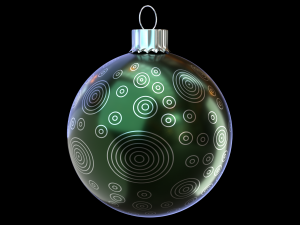 christmas sphere 3D Model