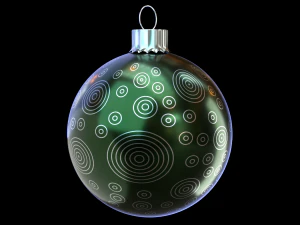 christmas sphere 3D Model