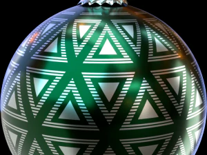 christmas sphere 3D Model