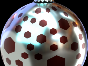 christmas sphere 3D Model