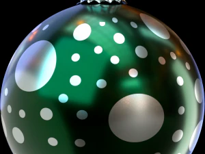 christmas sphere 3D Model