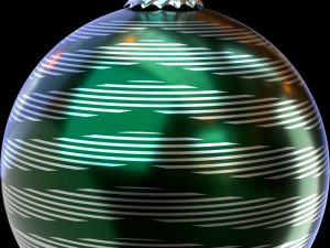 christmas sphere 3D Model