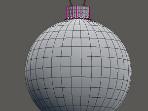 christmas sphere 3D Model