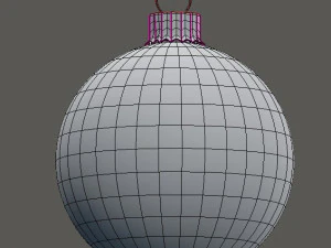 christmas sphere 3D Model