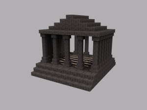 roman monument 3D Model