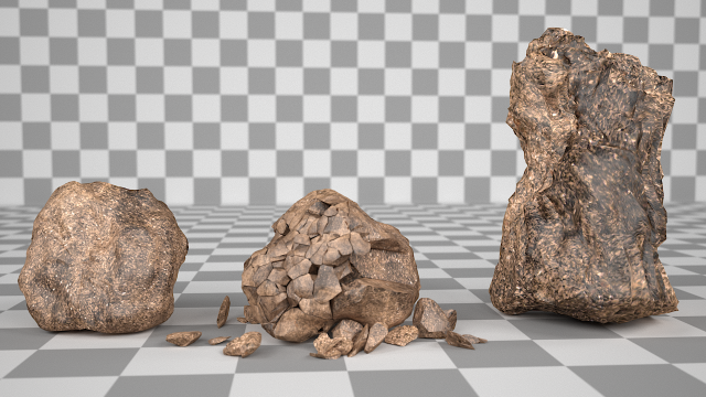bodes stone colection 1 Modelo 3D .c4d .max .obj .3ds .fbx .stl .blend 