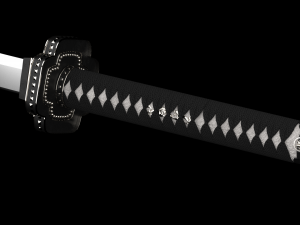 katana sword 3D Model