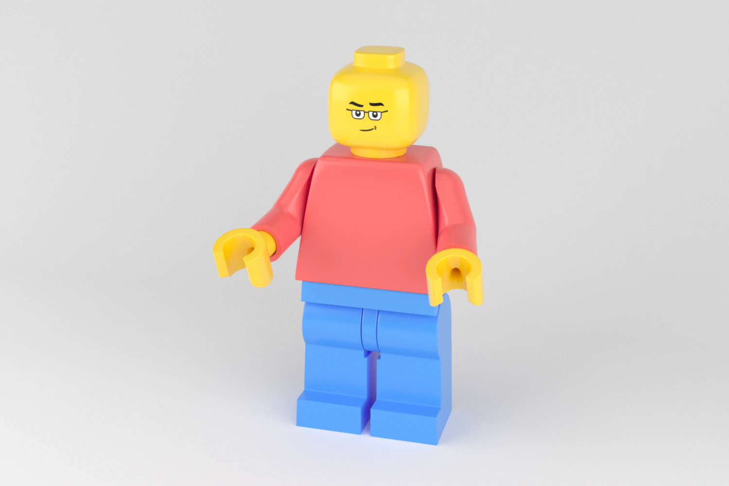lego person 3D Model .c4d .max .obj .3ds .fbx .stl .blend 