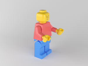 lego person 3D 모델