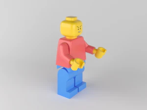 lego person 3D Model