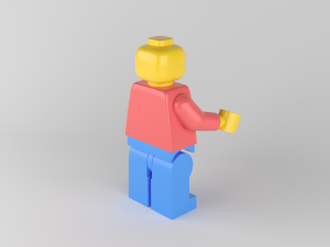 lego person 3D 모델