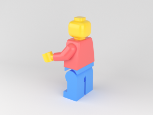 lego person 3D 모델