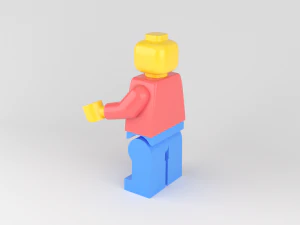 lego person 3D Model