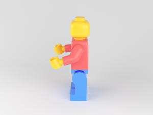 lego person 3D 모델