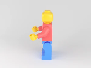 lego person 3D Model