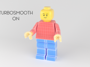 lego person 3D 모델