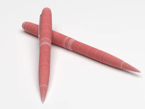 wooden pen 3D Model