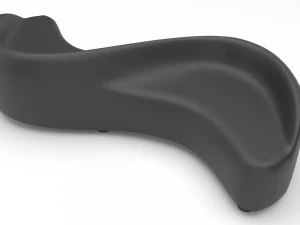 현대 소파 3D 모델