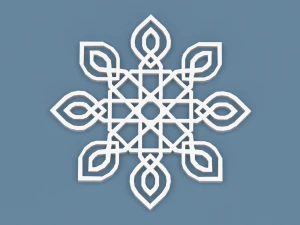 cole&ccedil;&atilde;o de ornamentos &aacute;rabes Modelo 3D