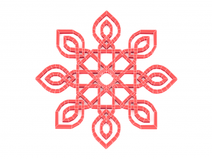 collection of arabic ornaments Modelo 3D