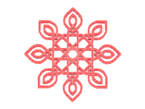 cole&ccedil;&atilde;o de ornamentos &aacute;rabes Modelo 3D