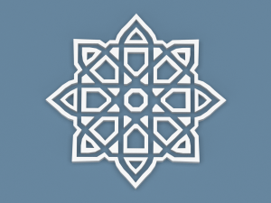 collection of arabic ornaments Modelo 3D