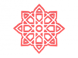 collection of arabic ornaments Modelo 3D
